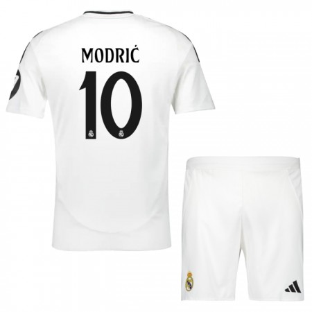Real Madrid Modrić 10 Domácí 2024-25 - Dětské Fotbalové Dresy (S/S) Real Madrid Modrić 10 Domácí 2024-25 - Dětské Fotbalové Dresy (S/S)